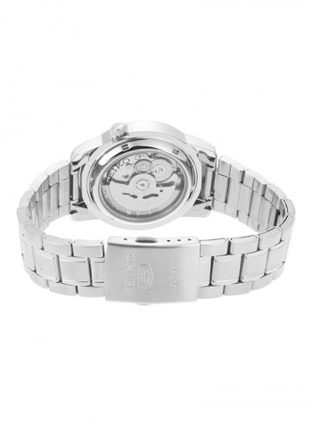 Men's Water Resistant Stainless Steel Analog Watch SNKK07J1