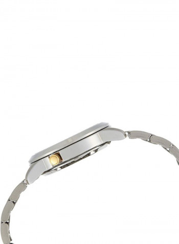 Men's Water Resistant Stainless Steel Analog Watch SNKK07J1