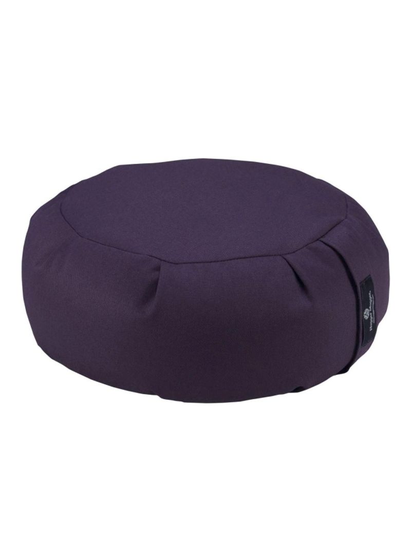 Zafu Meditation Cushion Purple 15x5inch
