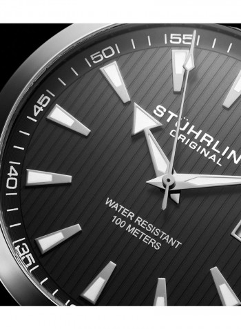 Men's Casual Stainless Steel Quartz Analog Wrist Watch 3953.1