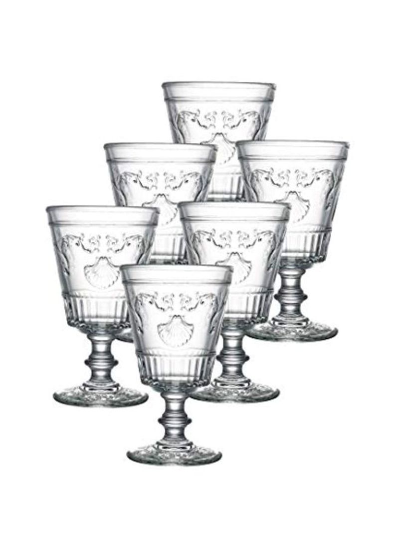 Set Of 6 Versailles Tasting Glasses Clear