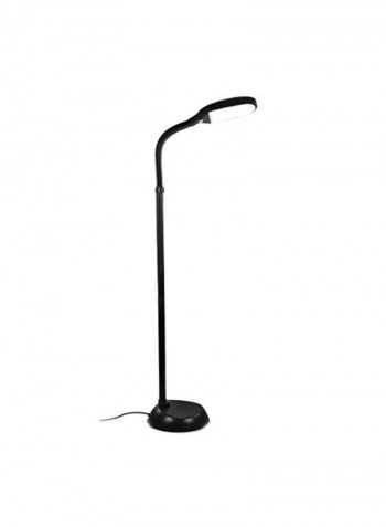 LED Floor Lamp Black 10.2x9x61inch