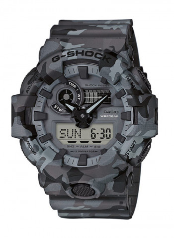 Men's G-Shock Water Resistant Analog/Digital Watch GA-700CM-8AER