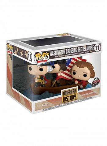 Pop! History Washington Crossing The Delaware 7x10inch