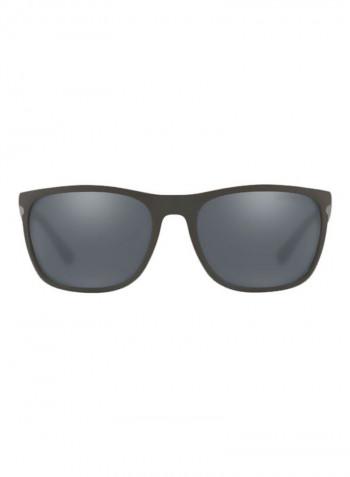 Men's UV-Protection Square Sunglasses - Lens Size: 59 mm