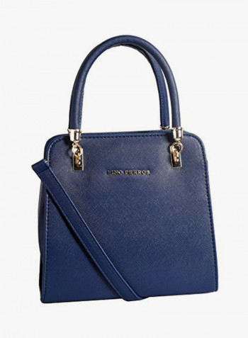 Polyester Blend Handbag LWHB01976BLUE Blue