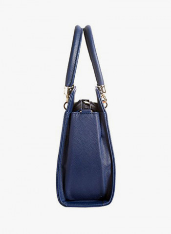 Polyester Blend Handbag LWHB01976BLUE Blue