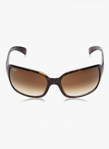 Women's Polarized Rectangular Sunglasses - Lens Size: 60 mm
