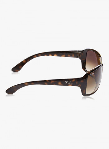 Women's Polarized Rectangular Sunglasses - Lens Size: 60 mm