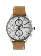 Men's Leather Band Wrist Watch T90104KL01