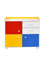 Happy Dresser Multicolour 46x75.5x87cm reviews Happy Dresser Multicolour 46x75.5x87cm
