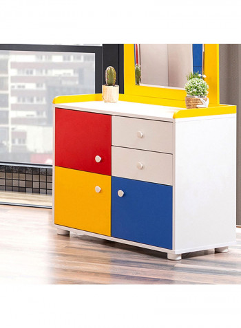 Happy Dresser Multicolour 46x75.5x87cm