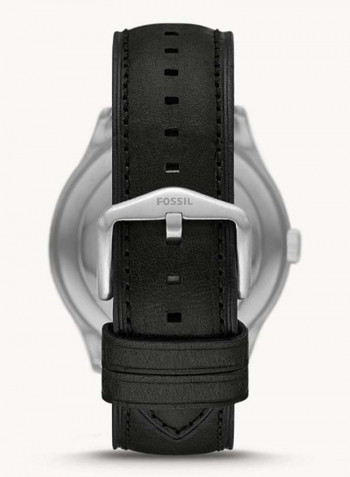 Men's Arc 02 Water Resistance Leather Chronograph Watch FS5802