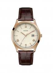 Men's Water Resistant Leather Analog Watch GW0065G1