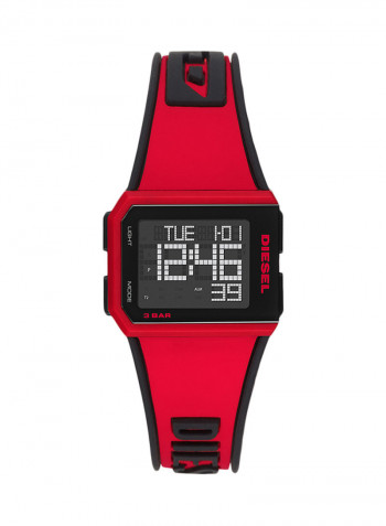 Chopped Water Resistant Digital Watch DZ1923