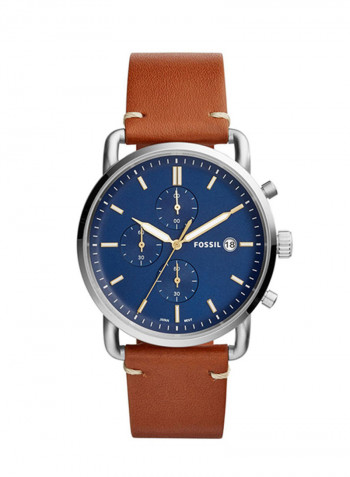 Men's Water Resistant Leather Analog Watch FS5401