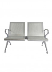 Banco HF 2-Seater Bench Grey 107x45x77centimeter