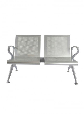 Banco HF 2-Seater Bench Grey 107x45x77centimeter