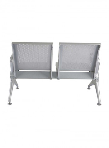 Banco HF 2-Seater Bench Grey 107x45x77centimeter