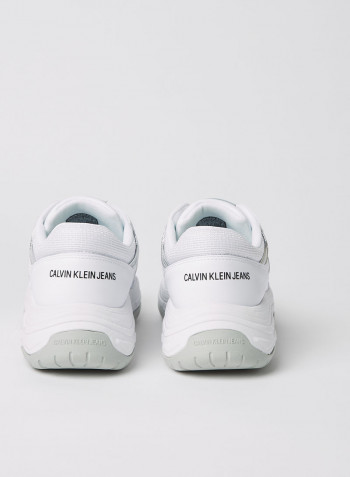 All-Over Logo Chunky Sneakers Bright White