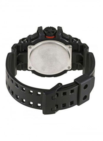 Men's Water Resistant Resin Analog/Digital Watch GA-400-1BDR