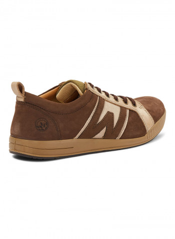 Casual Low Top Sneaker Brown