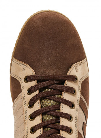 Casual Low Top Sneaker Brown