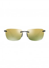 Men's Casual Rectangular Sunglasses - Lens Size: 60 mm