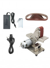 Desktop Sander Belt Sanding Grinding Machine Multicolour 26 x 15 x 18centimeter