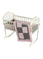 Croco Minky Cradle Bedding Set
