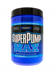 Super Pump Max Pre-Workout Powder - Blue Raspberry Ice