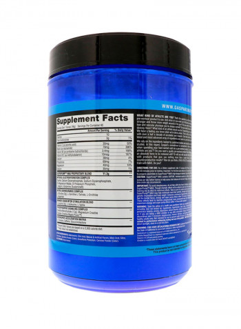 Super Pump Max Pre-Workout Powder - Blue Raspberry Ice