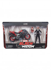 Marvel Legends Series Black Widow With Motorcycle