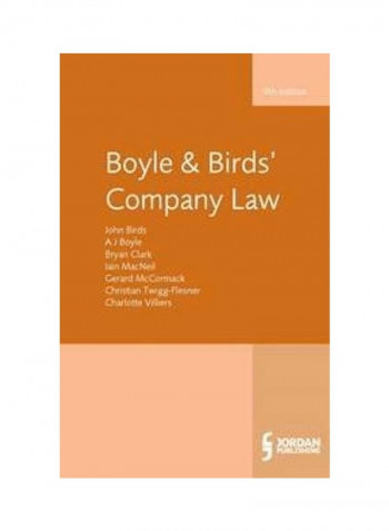Boyle And Birds' Company Law Paperback