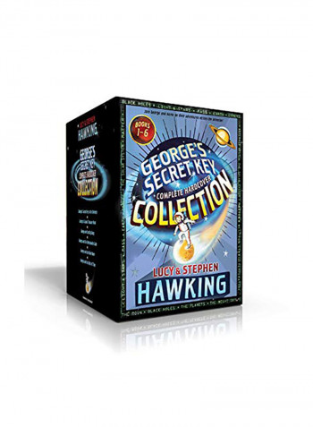 George's Secret Key Complete Hardcover Collection: George's Secret Key to the Universe; George's Cosmic Treasure Hunt; George and the Big Bang; George Hardcover English by Lucy Hawking - 2019
