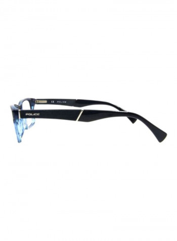 Men's Rectangular Eyeglasses - Lens Size: 53 mm