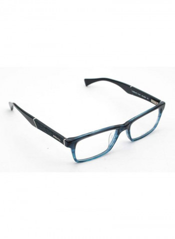 Men's Rectangular Eyeglasses - Lens Size: 53 mm