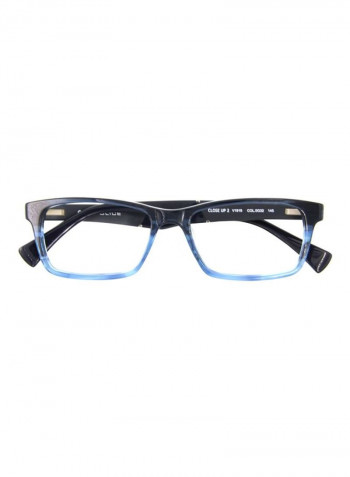 Men's Rectangular Eyeglasses - Lens Size: 53 mm