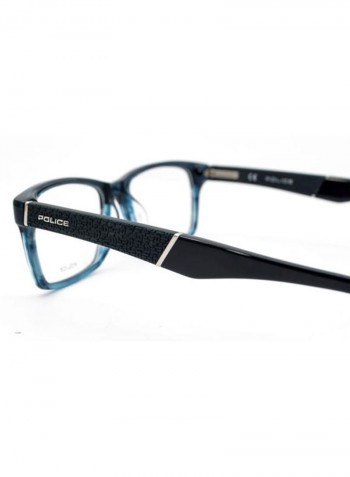 Men's Rectangular Eyeglasses - Lens Size: 53 mm