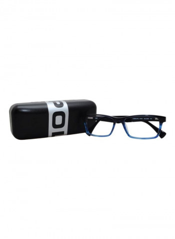 Men's Rectangular Eyeglasses - Lens Size: 53 mm