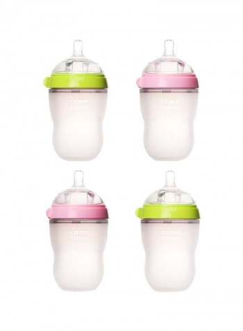 4-Piece Feeding Bottle Set