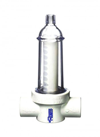 Polyester Screened Spin-Down Filter System White/Clear 21centimeter