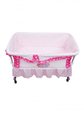 Baby Crib With Retractable Hood