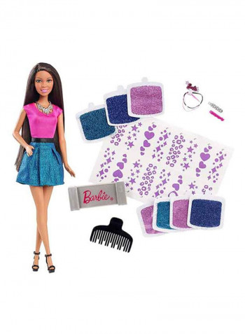 Brunette Fashion Doll With accessories ‎24.13 x 6.03 x 32.39cm