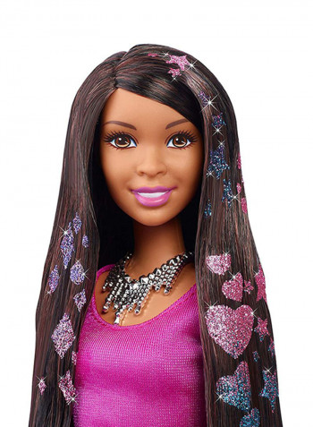 Brunette Fashion Doll With accessories ‎24.13 x 6.03 x 32.39cm