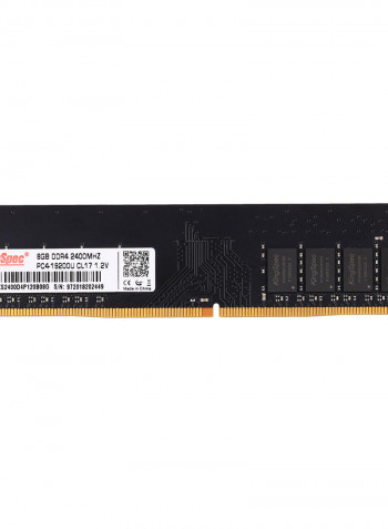DDR4 Desktop PC RAM 8GB Black/Gold