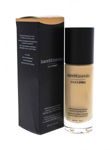 Barepro Performance Wear Liquid Foundation SPF20 09 Light Natural