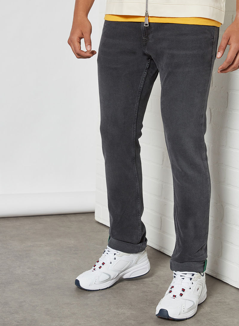 Scanton Slim Fit Jeans Grey