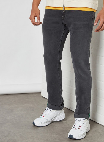 Scanton Slim Fit Jeans Grey