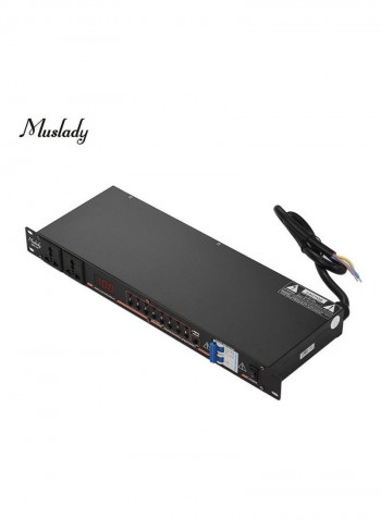 DB2-02 10-Outlet Rack Mount Power Sequence Controller Surge Protector With LED Display